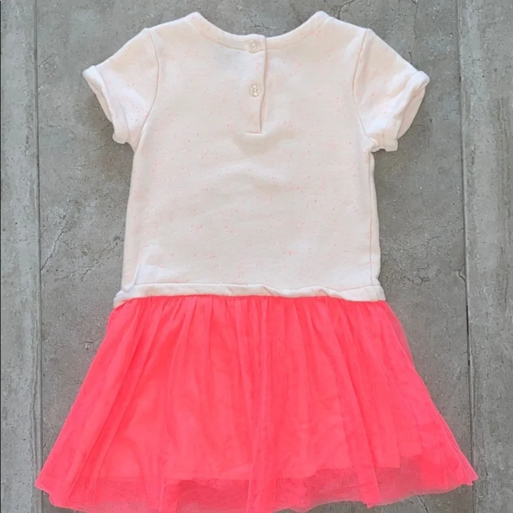 Gap Baby Sweatshirt Dress With Tulle Bottom